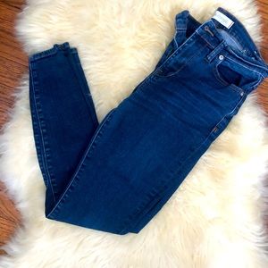 Madewell High Rise Skinny Jeans